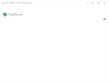 Tablet Screenshot of eq-cap.com